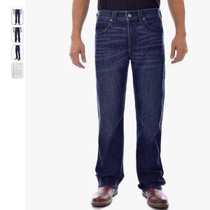GAP TJ Axel Mens Denim Jeans 42x32 Slim Bootcut Loose Relaxed Stretch NWT